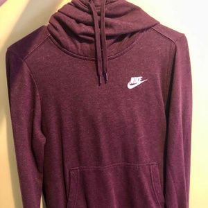 Womens Nike burgundy sweatshirt size XS